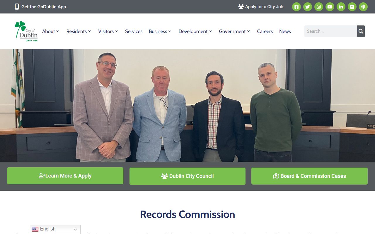 Dublin Police Records Portal for police blotter data